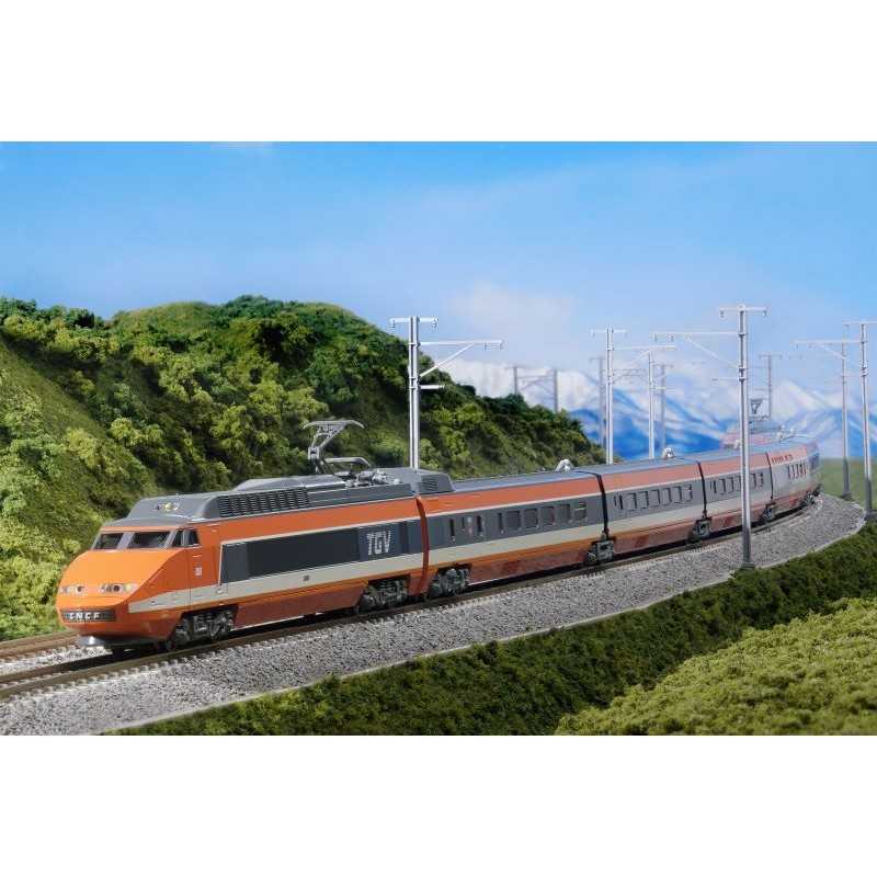 Kato K10-2134 SNCF Treinstel TGV SUD-EST 10-delig Zug 05, ROUEN