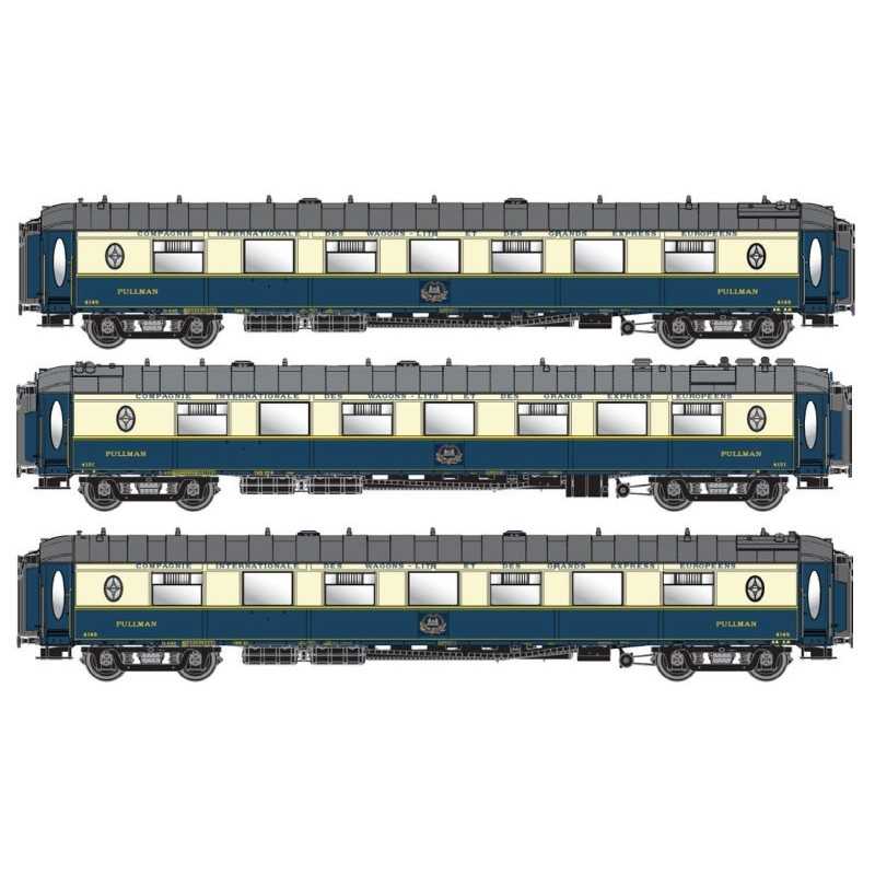 L.S. Models LS79179 CIWL Rijtuigenset PULLMAN-Wagen