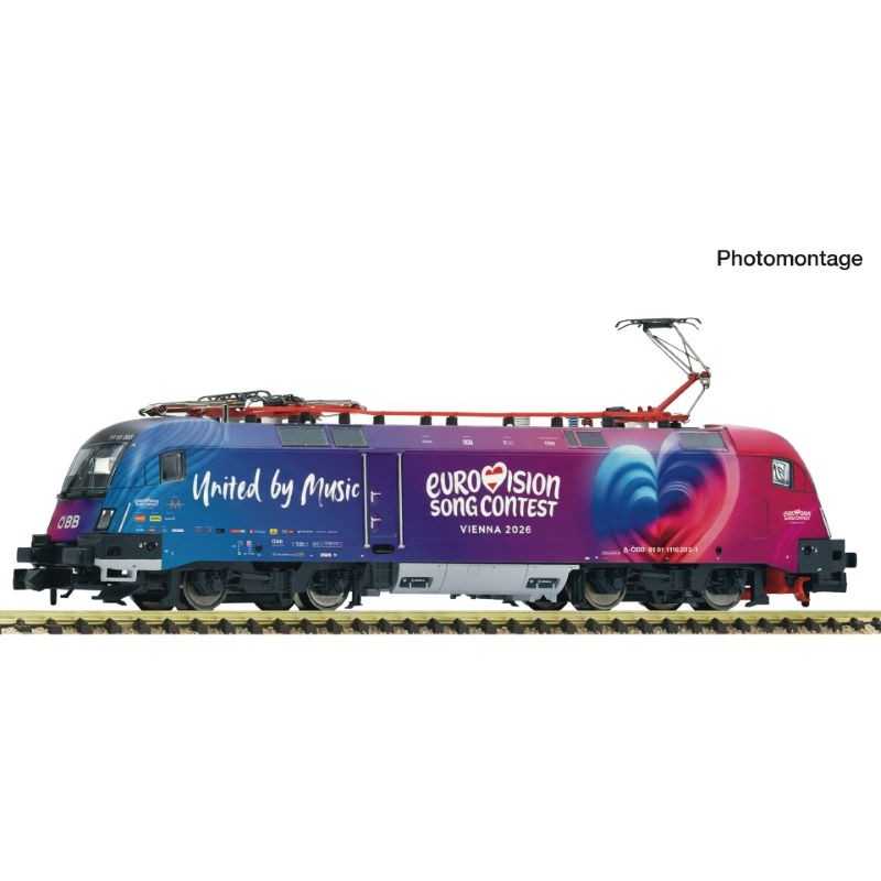 Fleischmann 7570095 OBB E-Loc 116 203-1 „ESC 2026“ Digitaal/Sound