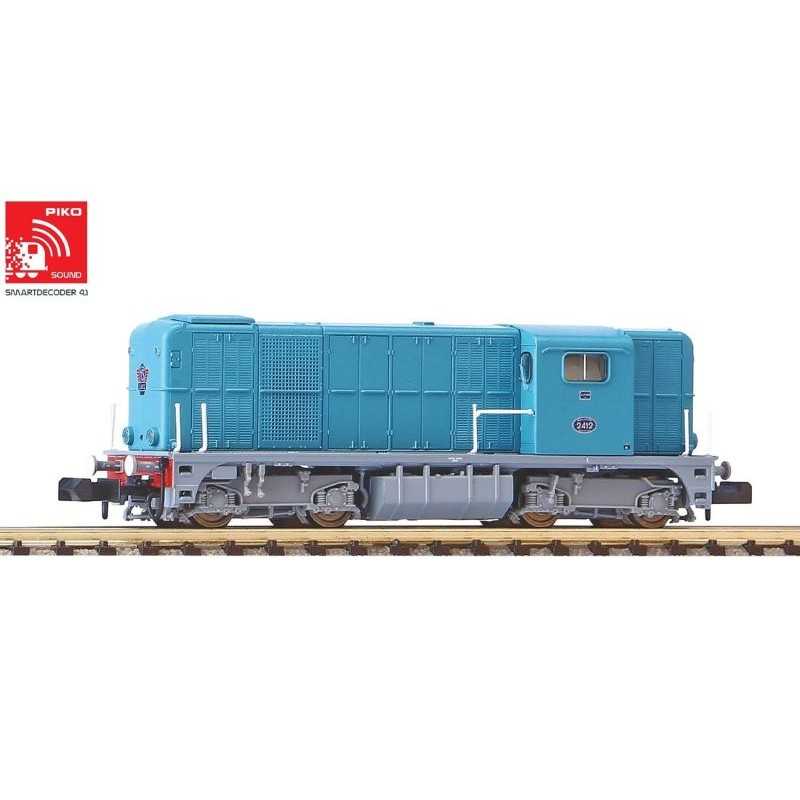 Piko 40421 NS Dieselloc 2400 blauw Digitaal met Sound