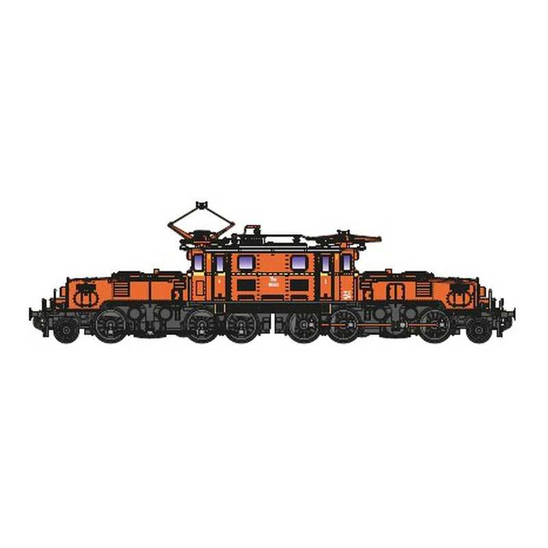 Jagerndorfer JC60200_2 OBB E-Loc Krokodil Rh1189 Oranje