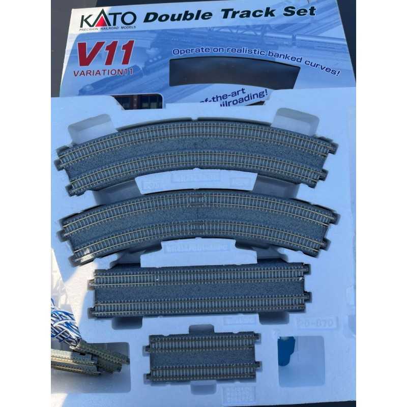 Kato 20-870 V 11 Doubletrack set Gebruikt
