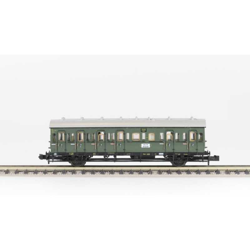 Minitrix 13301 DR(G), (vóór 1945) Afdelingsrijtuig 2e/3e klasse type BC-21,