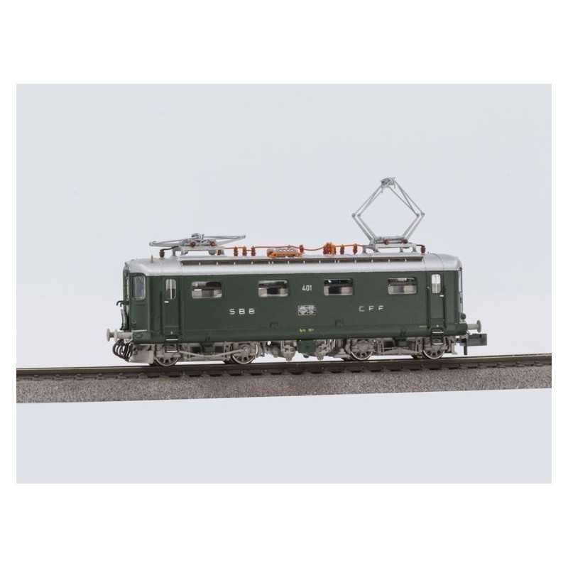 Aare Valley 1801-100 SBB E-Loc Re 4/4 401 Originele versie met 4 deuren Aare Valley 1801-100 SBB E-Loc Re 4/4 401 Originele versie met 4 deuren