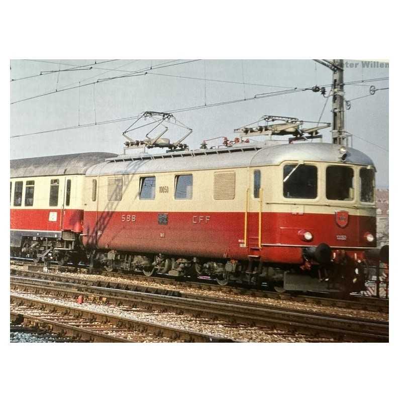 Aare Valley 1850-100 SBB E-Loc Re 4/4 1 TEE 10050 Eerste TEE