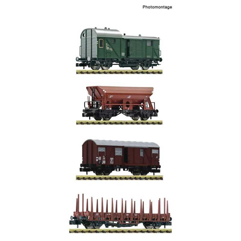 Fleischmann 6660119 DB Goederenwagenset 4-delig